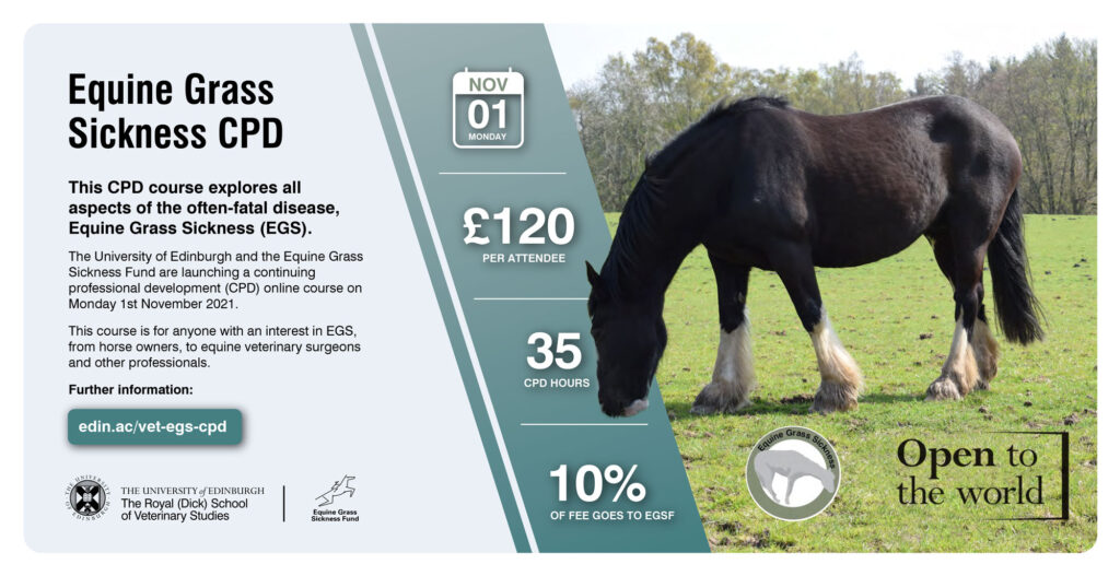 Details of grass sickness cpd course